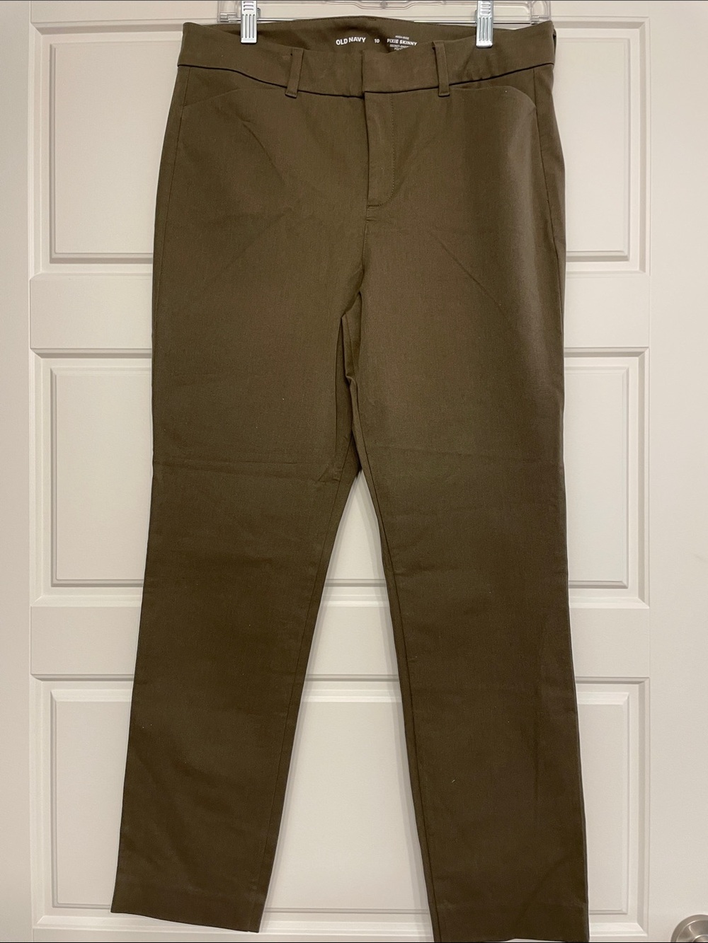 Old Navy Women's Olive Skinny Pants